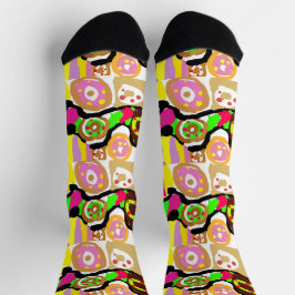 Donuts fun socken