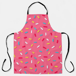 Donut's Glaze nahtlos Muster, rosa Hintergrund, t Schürze