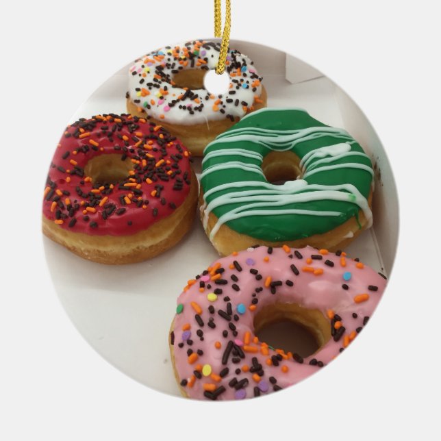 Donuts Keramik Ornament (Vorne)