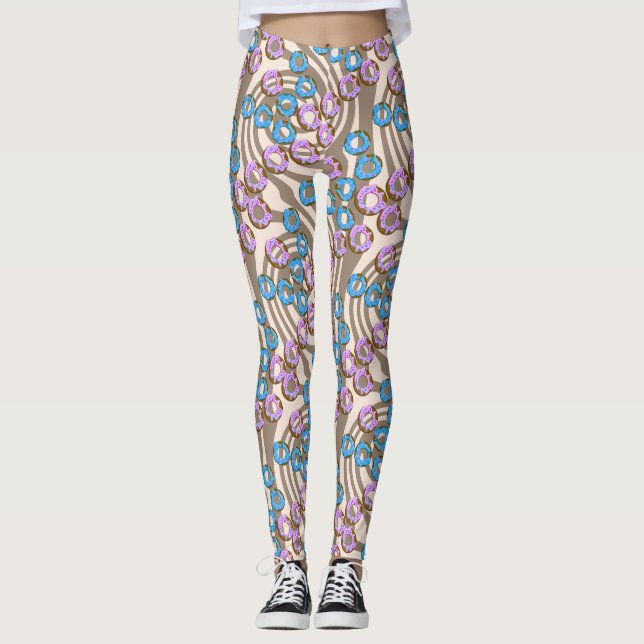Donuts Leggings (Vorderseite)