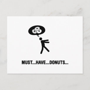 Donuts Lover Postkarte
