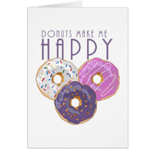 Donuts machen mich glücklich