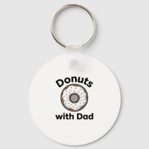 Donuts mit Papa Vintage-Donut-Shirt-Design_1 Schlüsselanhänger