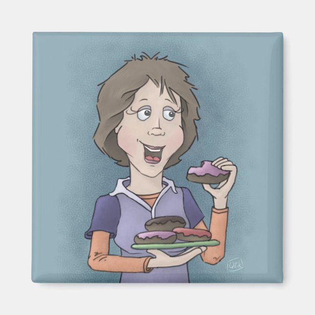 Donuts mit Sprinklermagnet Magnet (Vorne)