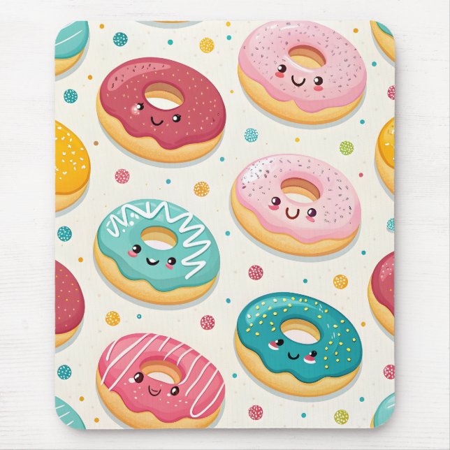 Donuts-Muster Mousepad (Vorne)