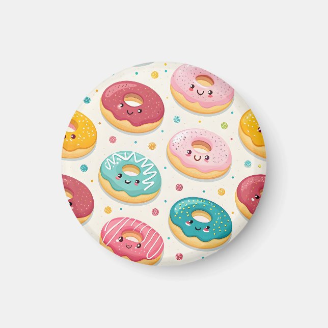 Donuts Pattern Magnet (Vorne)