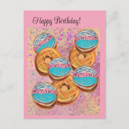 Donuts Postkarte