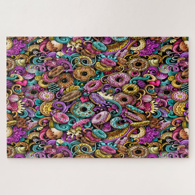 Donuts Puzzle (Horizontal)