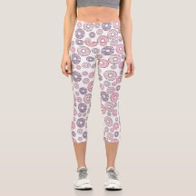 Donuts, rosa Donuts, Lila Donuts