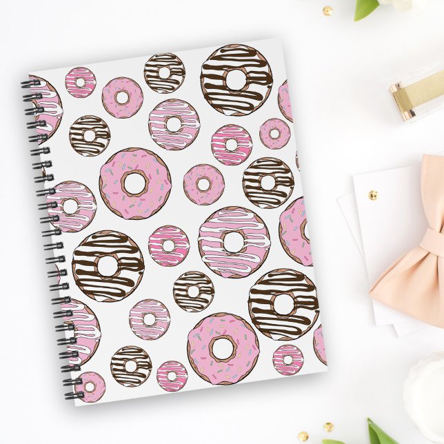 Donuts, rosa Donuts, weiße Donuts Planer (Von Creator hochgeladen)