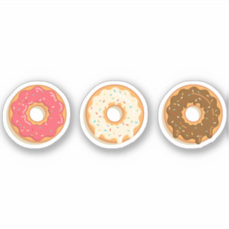 Donuts Sticker