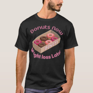 Donuts T Pirate Geburtstag farbig T-Shirt