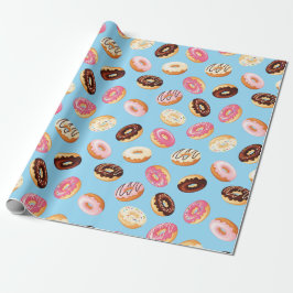 Donuts Tiled Design Geschenkpapier