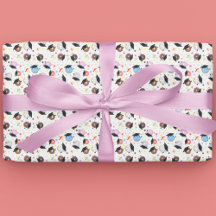 Donuts und Abschluss-Muster