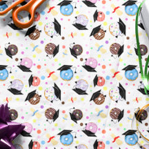 Donuts und Abschluss-Muster