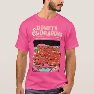 Donuts und Drachen T-Shirt