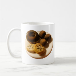 Donuts und Kekse  Kaffeetasse