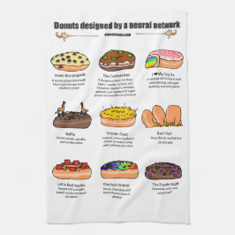 Donuts von AI Weidness - Küchentücher