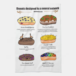 Donuts von AI Weidness - Küchentücher