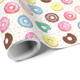 Donuts Wrapping Paper Geschenkpapier