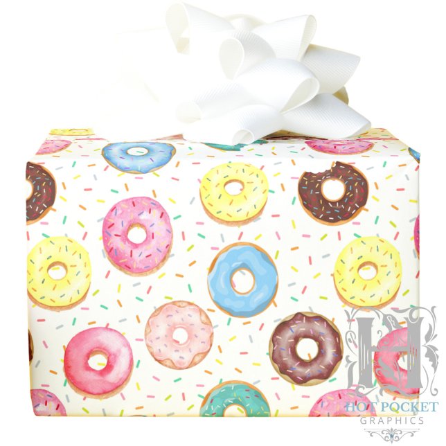 Donuts Wrapping Paper Geschenkpapier (Von Creator hochgeladen)