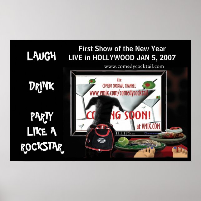 Doobie Vmix Comedy Cocktail Poster 4 Jäger (Vorne)