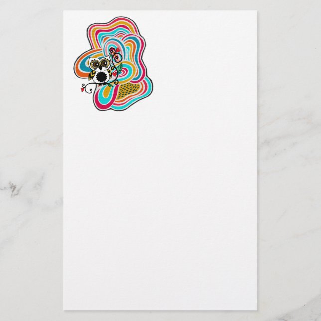 Doodelling-Party Briefpapier (Vorderseite)