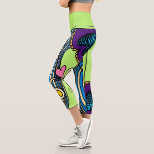Doodle 1E Farben 1 Leggings