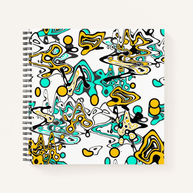 Doodle, abstrakt notizbuch (Vorderseite)