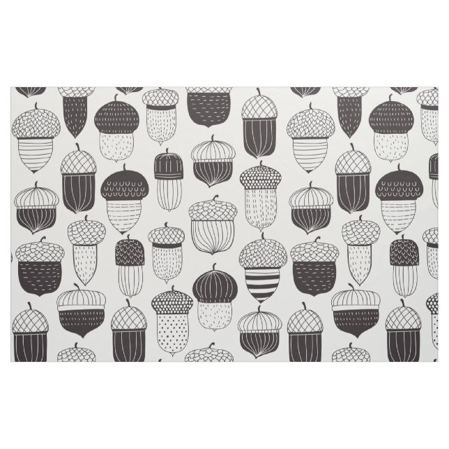 Doodle-Akkorde Herbstmuster Stoff (Fat Quarter (45,7 x 55,9 cm))