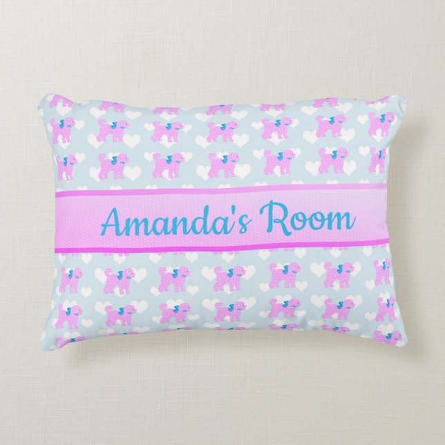 Doodle Baby Personalisiert Child's Dekokissen (Vorderseite)