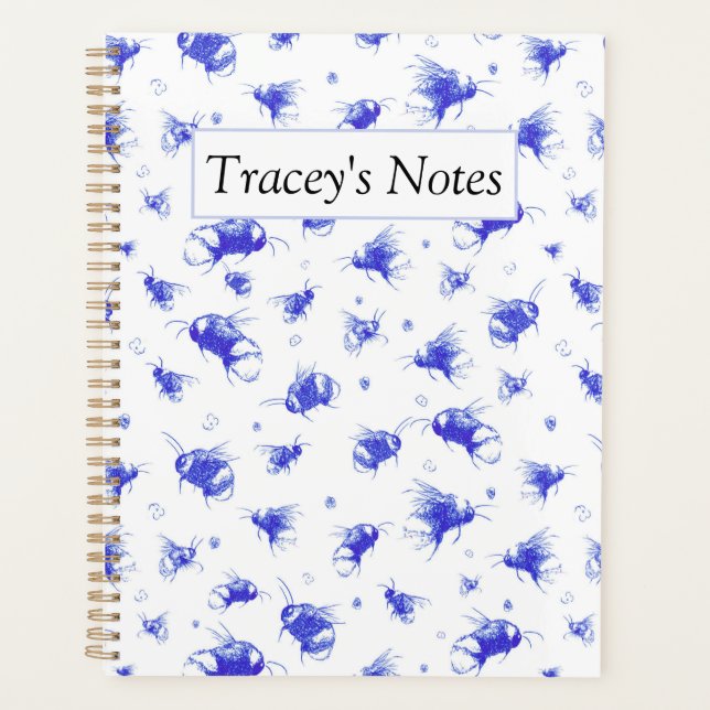 Doodle Bee Planner - Personalisiertes Weihnachtsge Planer (Vorderseite)