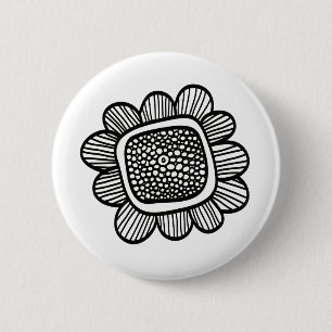 Doodle-Blume Button