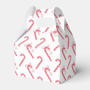 Doodle Candy Cane Pattern Tasse Geschenkschachtel