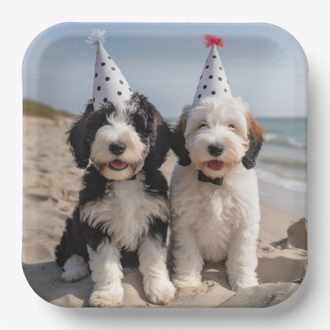 Doodle Celebration Teller (Vorderseite)