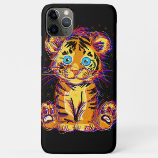Doodle de tigre bebé: La dulzura salvaje y los ojo Case-Mate iPhone Hülle