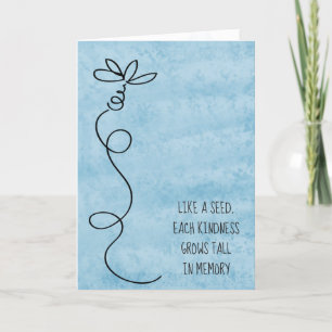 Doodle Disy danke Karte