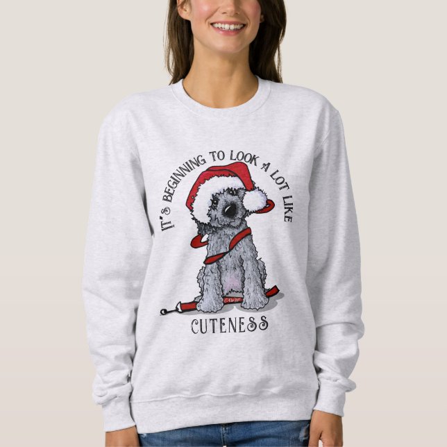 Doodle Dog Christmas Sweatshirt (Vorderseite)