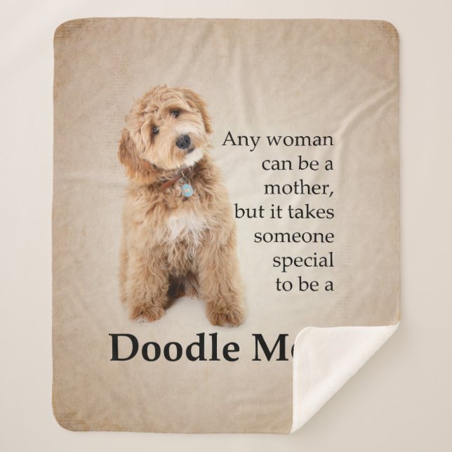 Doodle Dog Mama Sherpadecke (Vorderseite)