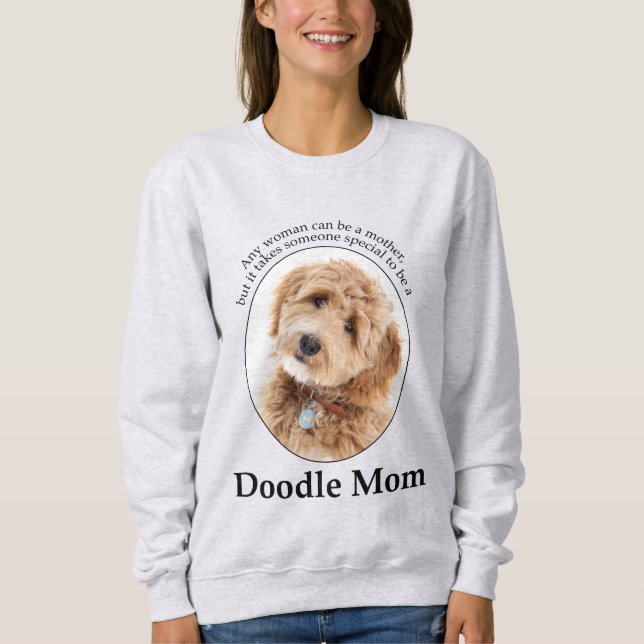 Doodle Dog Mama Sweatshirt (Vorderseite)