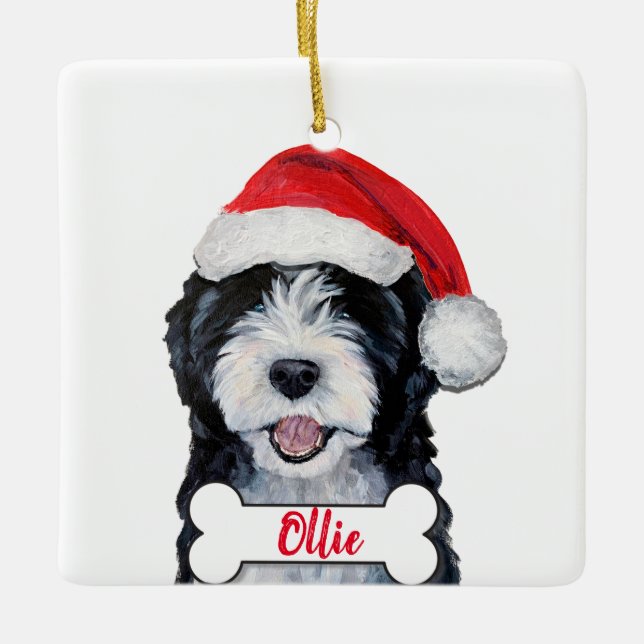 Doodle Dog Ornament (Vorderseite)