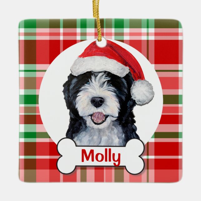 Doodle Dog Ornament (Vorderseite)