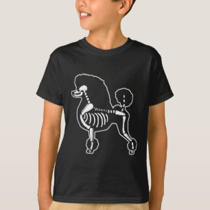 Doodle Dog Skeleton Halloween Doodle Hunde Lover O T-Shirt