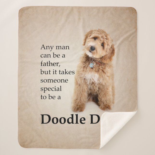 Doodle Dog Vater Sherpadecke (Vorderseite)