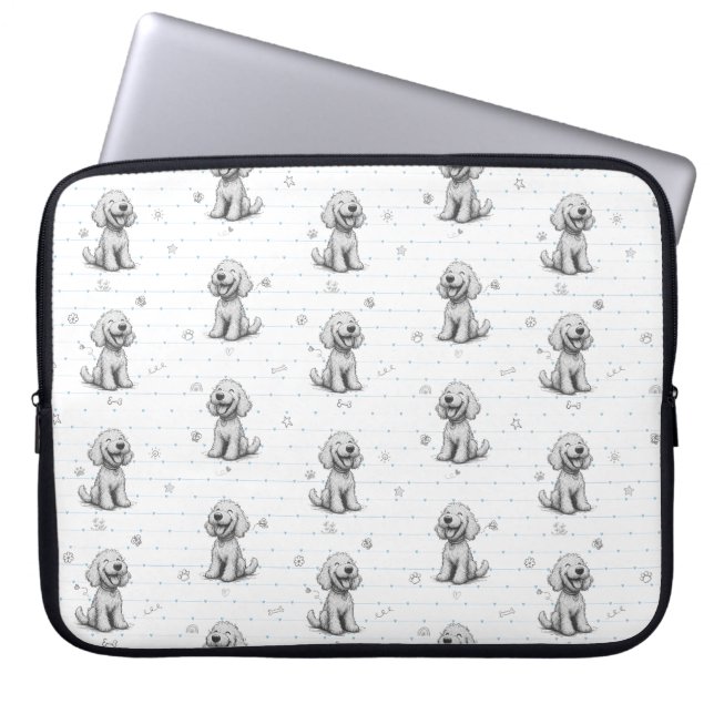 Doodle Doodle Laptop Case (Vorderseite)