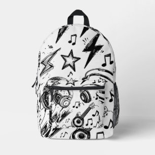 Doodle Edge – Teenager Sketch Style Rucksack