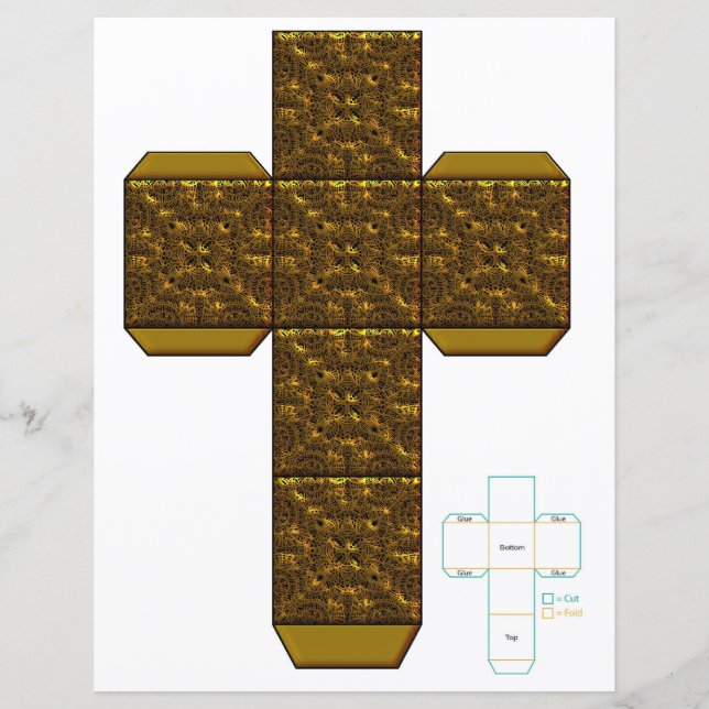 Doodle-Feld für das DIY-Metall im Trend (Vorderseite)