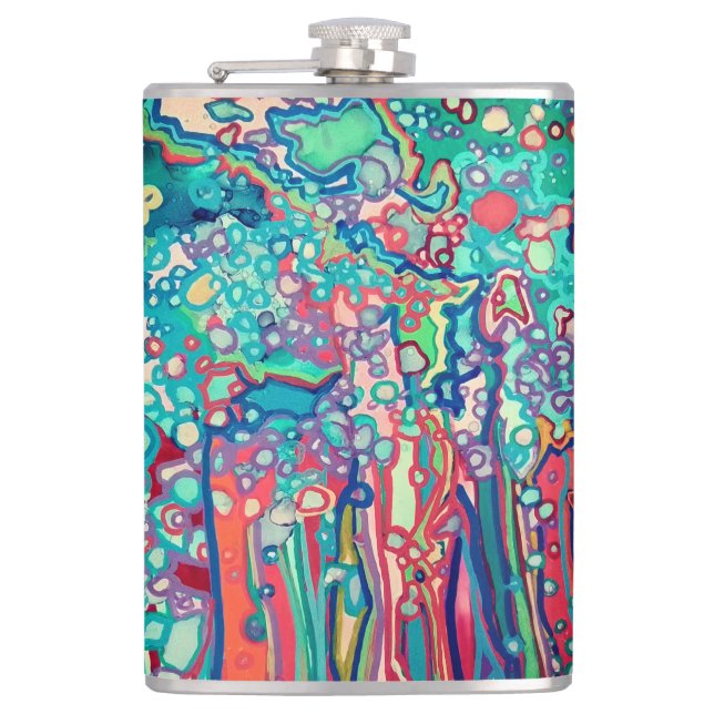 Doodle Flachmann (Vorderseite)