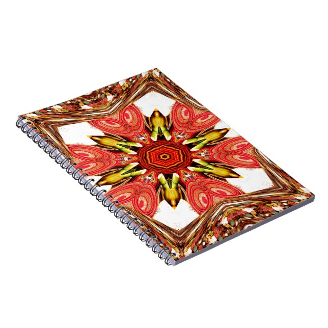 Doodle floral Art Print Notizblock (Rechte Seite)