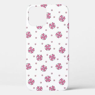 Doodle-Gänseblümchen und Punkte Case-Mate iPhone Hülle